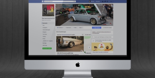 GermanMotorKult Facebook Marketing
